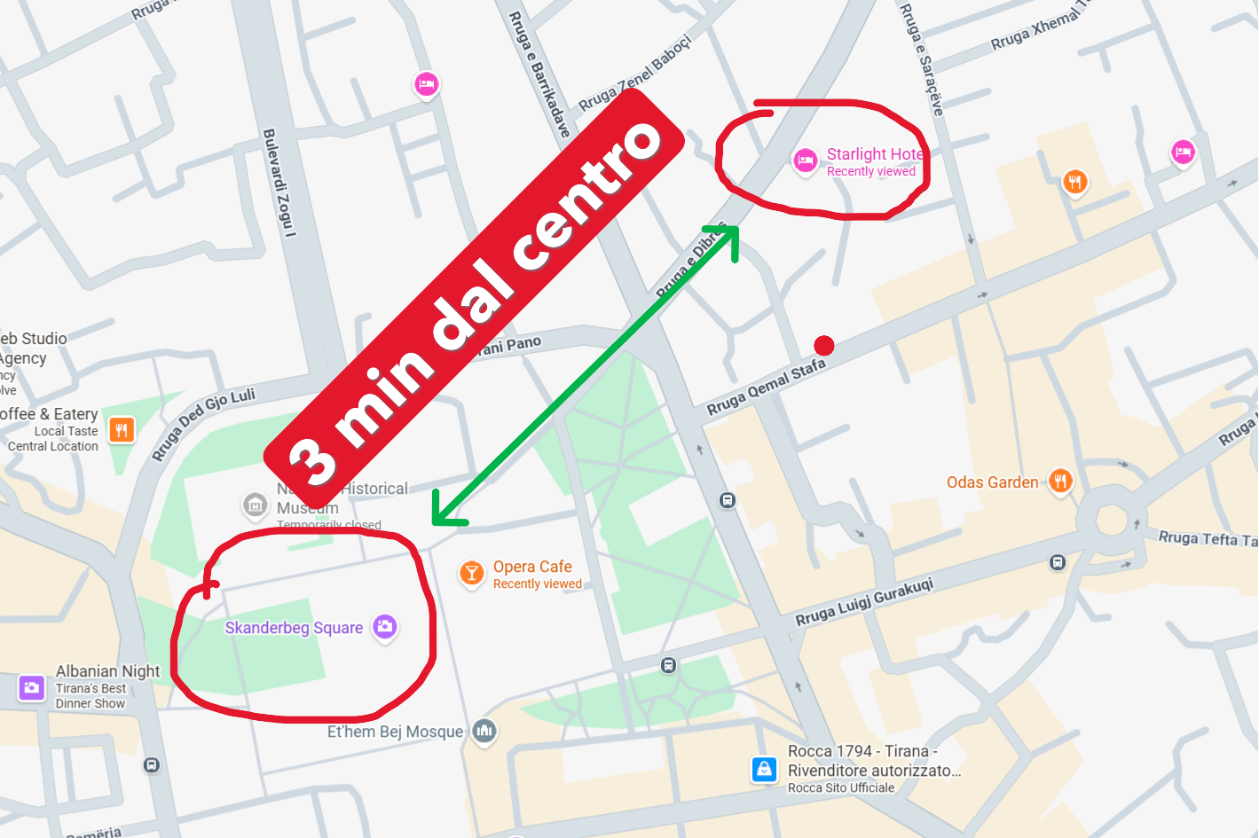 Hotel Starlight - vista externa